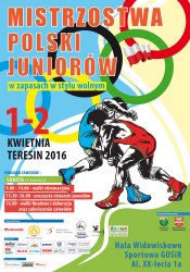 MISTRZOSTWA POLSKI JUNIORÓW -STYL WOLNY